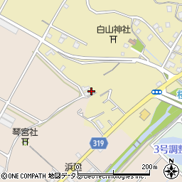 静岡県浜松市中央区大山町54周辺の地図