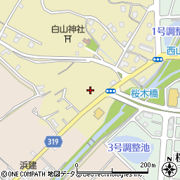 静岡県浜松市中央区大山町18周辺の地図