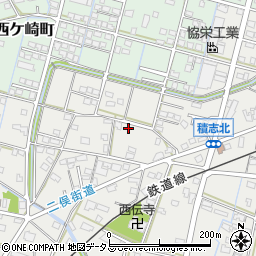 静岡県浜松市中央区積志町484周辺の地図