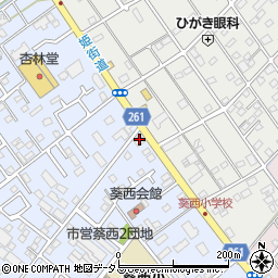 カラオケ村葵町店周辺の地図