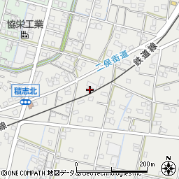 静岡県浜松市中央区積志町188周辺の地図