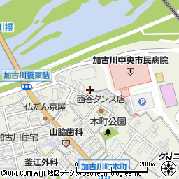 兵庫県加古川市加古川町本町511周辺の地図