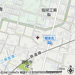 静岡県浜松市中央区積志町436周辺の地図