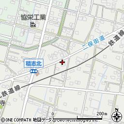 静岡県浜松市中央区積志町181周辺の地図