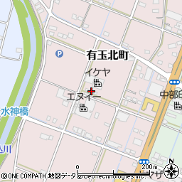 静岡県浜松市中央区有玉北町373周辺の地図