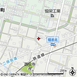 静岡県浜松市中央区積志町437周辺の地図