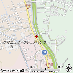 静岡県袋井市堀越1659周辺の地図