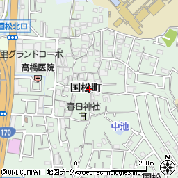 行誓寺周辺の地図