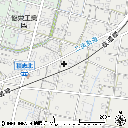 静岡県浜松市中央区積志町186周辺の地図