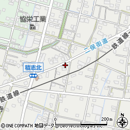 静岡県浜松市中央区積志町182周辺の地図