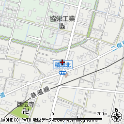 静岡県浜松市中央区積志町408周辺の地図