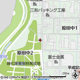 キーパーズ大阪支店周辺の地図