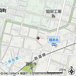 静岡県浜松市中央区積志町438周辺の地図