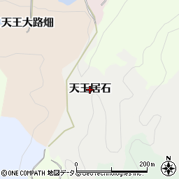 京都府京田辺市天王居石周辺の地図