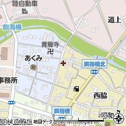 愛知県豊橋市東田町西脇11周辺の地図