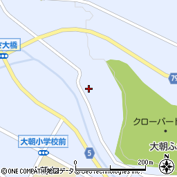 広島県山県郡北広島町大朝1593周辺の地図