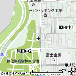 キーパーズ大阪支店周辺の地図