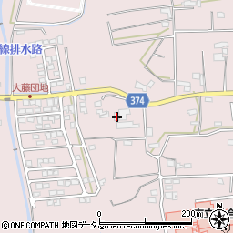 静岡県磐田市大久保418周辺の地図