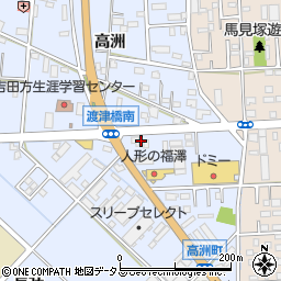 西村人形店周辺の地図