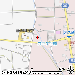 静岡県磐田市大久保258周辺の地図