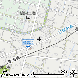 静岡県浜松市中央区積志町160周辺の地図