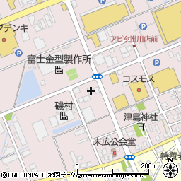 静岡県掛川市大池2764周辺の地図