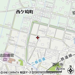 静岡県浜松市中央区積志町1768周辺の地図