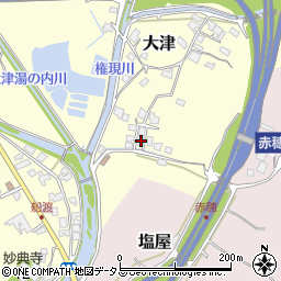 兵庫県赤穂市大津1723周辺の地図