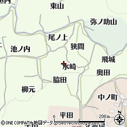 京都府木津川市加茂町例幣水崎周辺の地図
