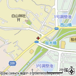 静岡県浜松市中央区大山町80周辺の地図
