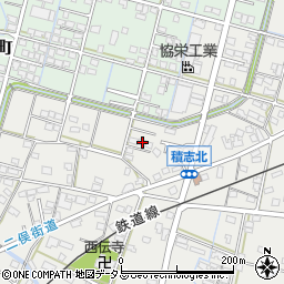 静岡県浜松市中央区積志町420周辺の地図