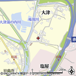 兵庫県赤穂市大津1722周辺の地図