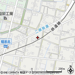 静岡県浜松市中央区積志町191周辺の地図