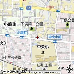 ドミノ・ピザ　掛川中央店周辺の地図