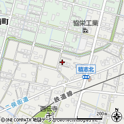 静岡県浜松市中央区積志町419周辺の地図