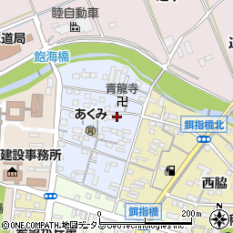 愛知県豊橋市飽海町60周辺の地図