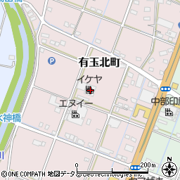 静岡県浜松市中央区有玉北町375周辺の地図