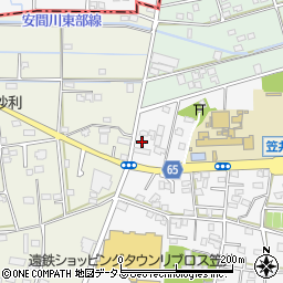 静岡県浜松市中央区笠井町1094周辺の地図