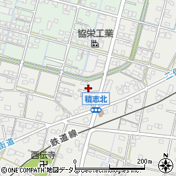 静岡県浜松市中央区積志町410周辺の地図