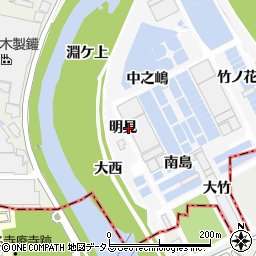 兵庫県伊丹市口酒井明見周辺の地図