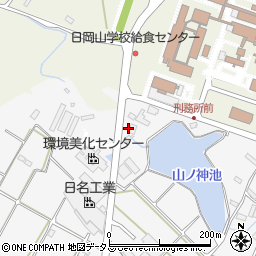 兵庫県加古川市野口町水足1608-5周辺の地図