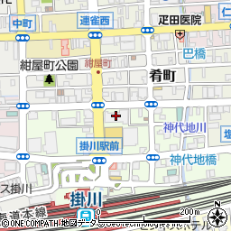 ポレスター掛川ステーション・レジデンス周辺の地図