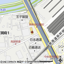 日産大阪摂津店周辺の地図