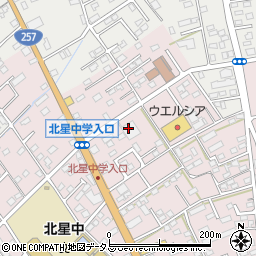 火の国 浜松初生店周辺の地図