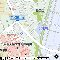 ローソン浜松医大前店周辺の地図