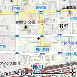 理容ニュー浜松周辺の地図