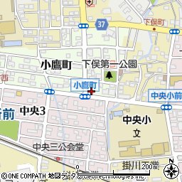 静岡県掛川市小鷹町66周辺の地図