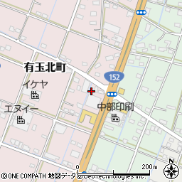 静岡県浜松市中央区有玉北町337周辺の地図