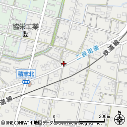 静岡県浜松市中央区積志町156周辺の地図