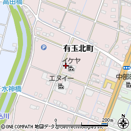静岡県浜松市中央区有玉北町378周辺の地図